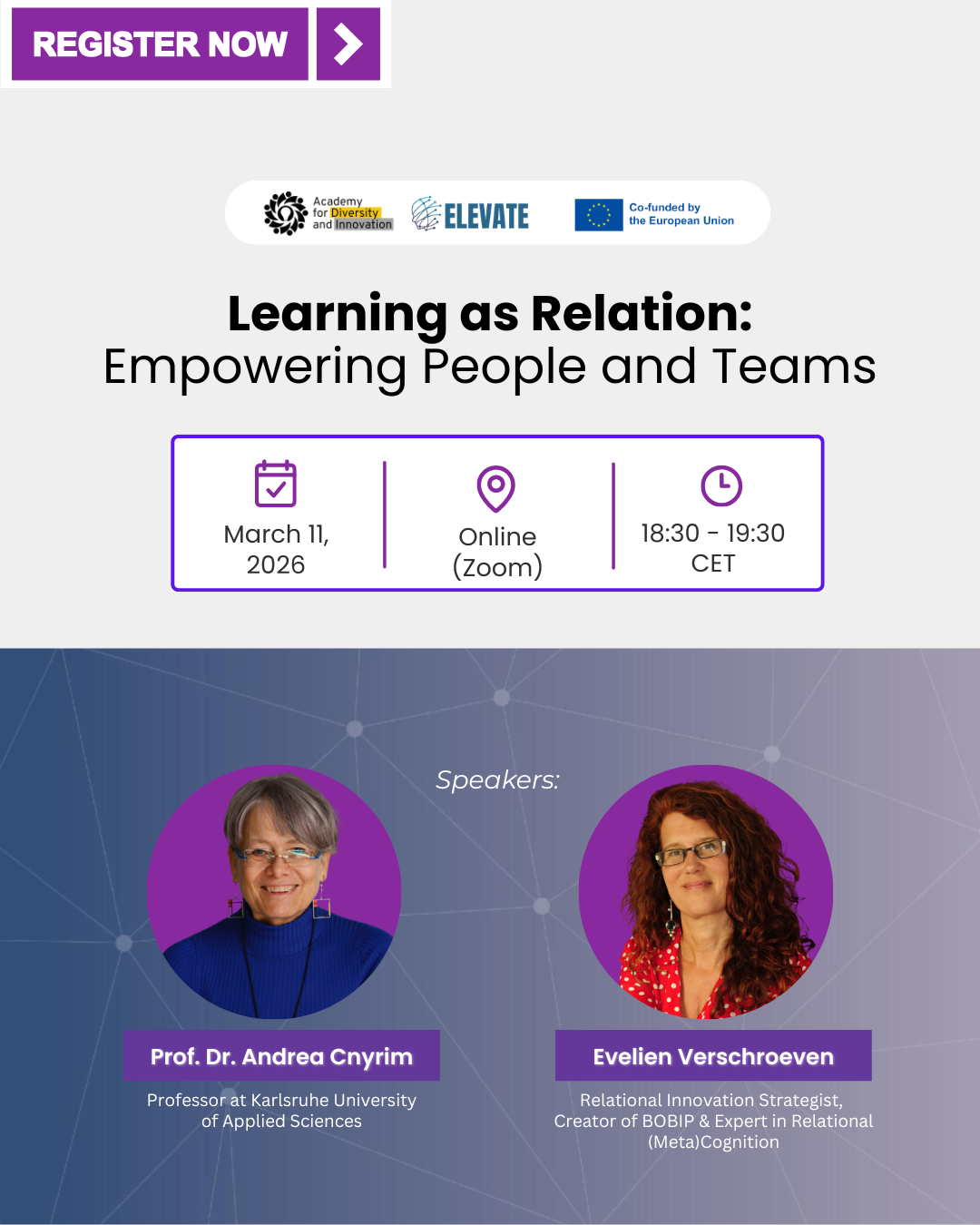 webinar Learning as Relation: Empowering People and Teams